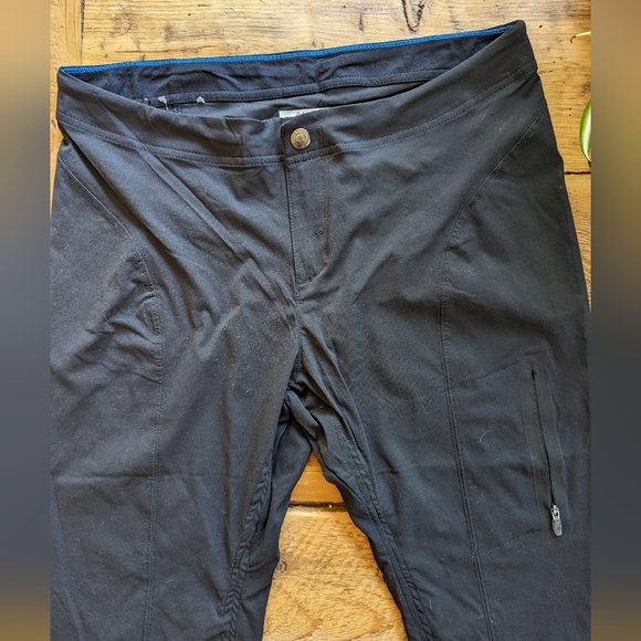 Black, Columbia, Athletic pants, size 10, stretch - Picture 3 of 5